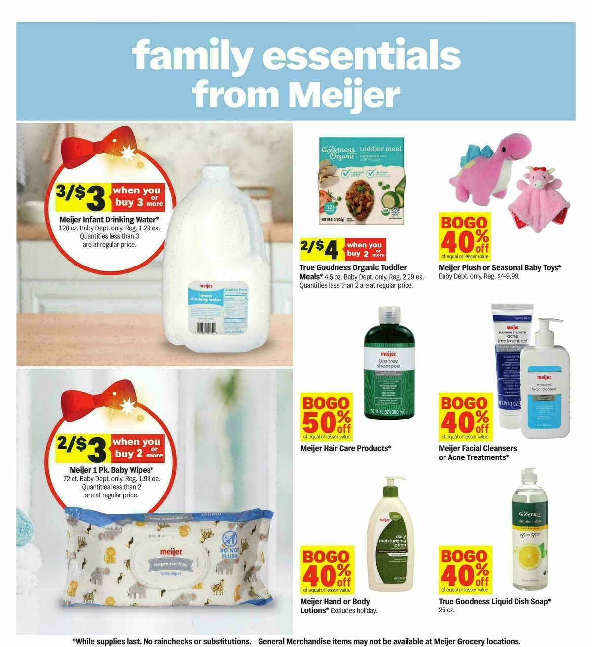 Meijer Weekly Ad from November 19