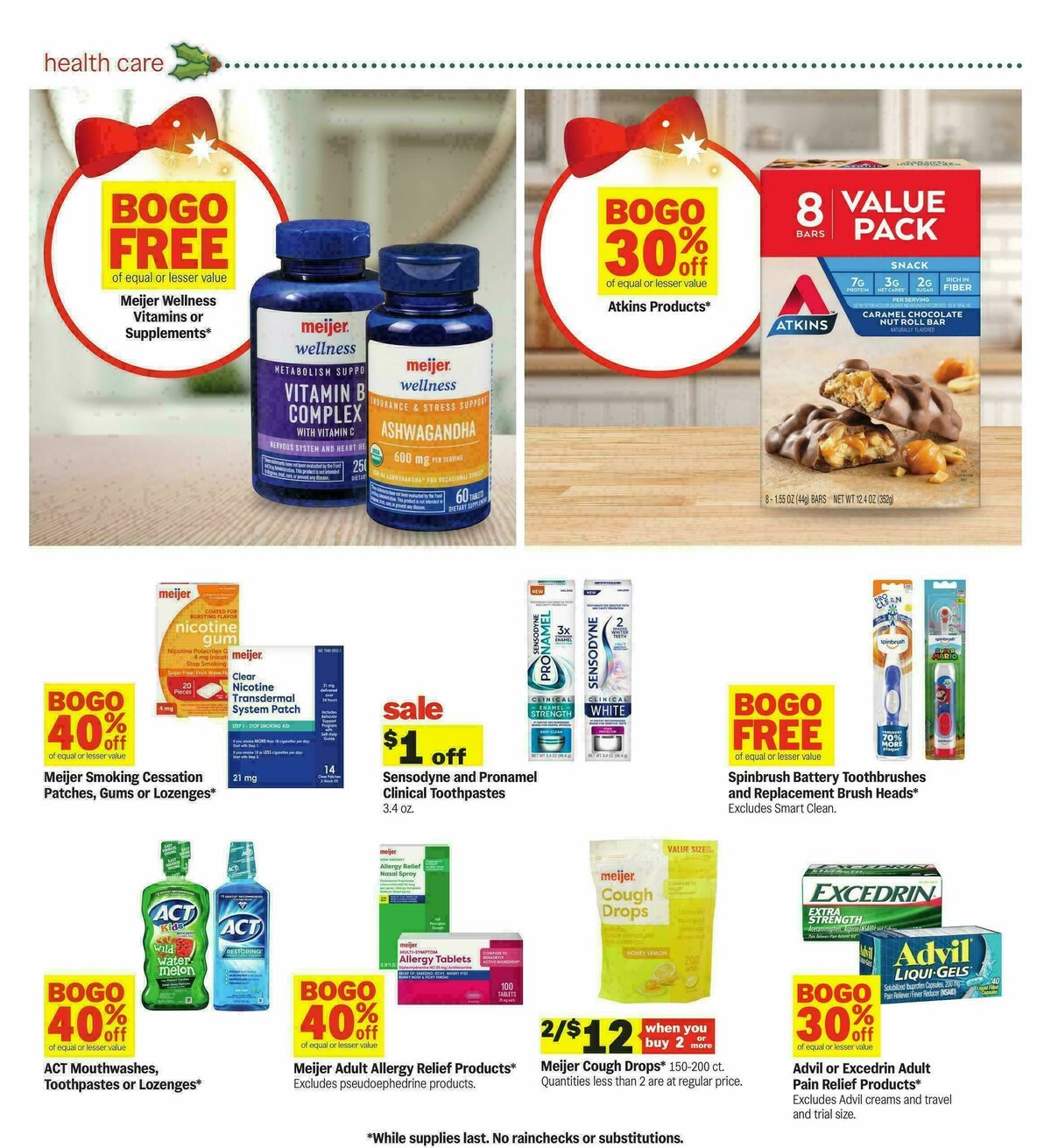 Meijer Weekly Ad from November 19