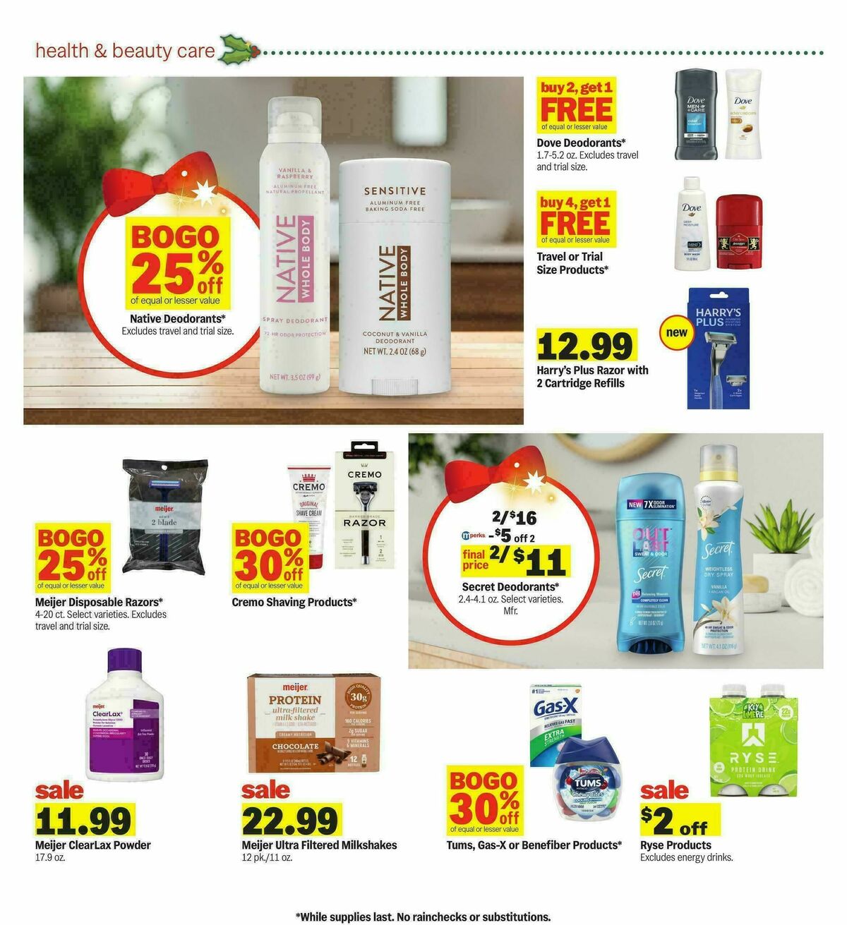 Meijer Weekly Ad from November 19