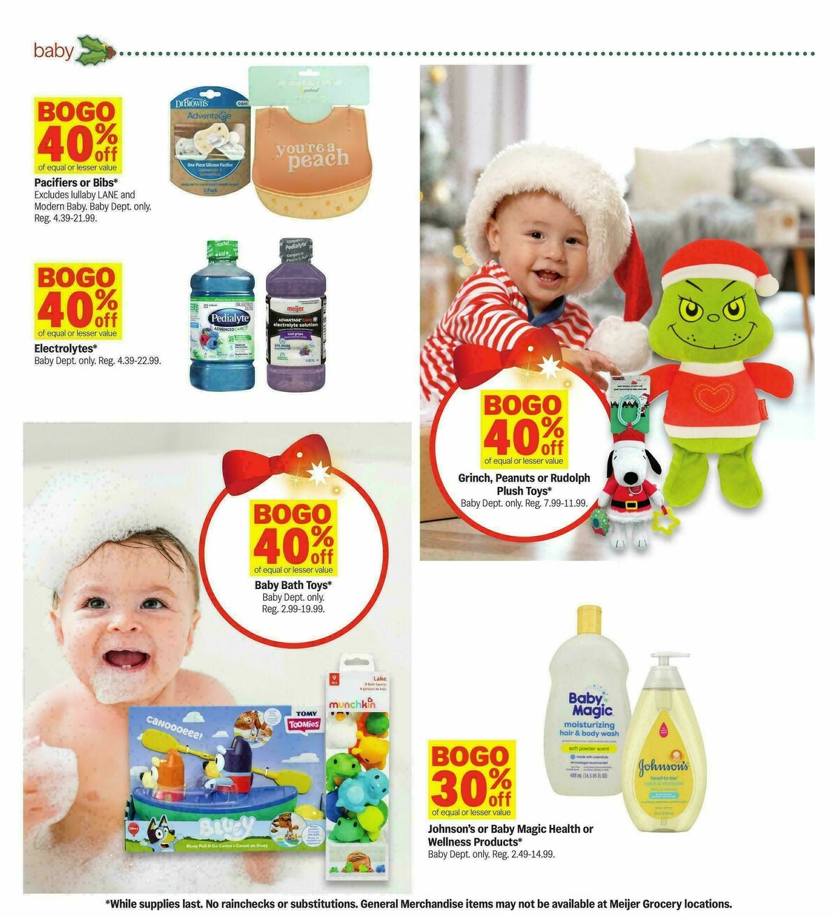 Meijer Weekly Ad from November 19