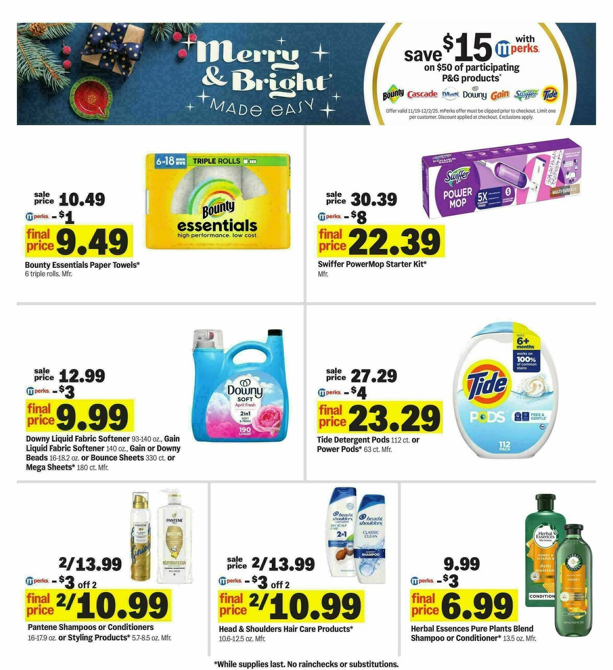 Meijer Weekly Ad from November 19