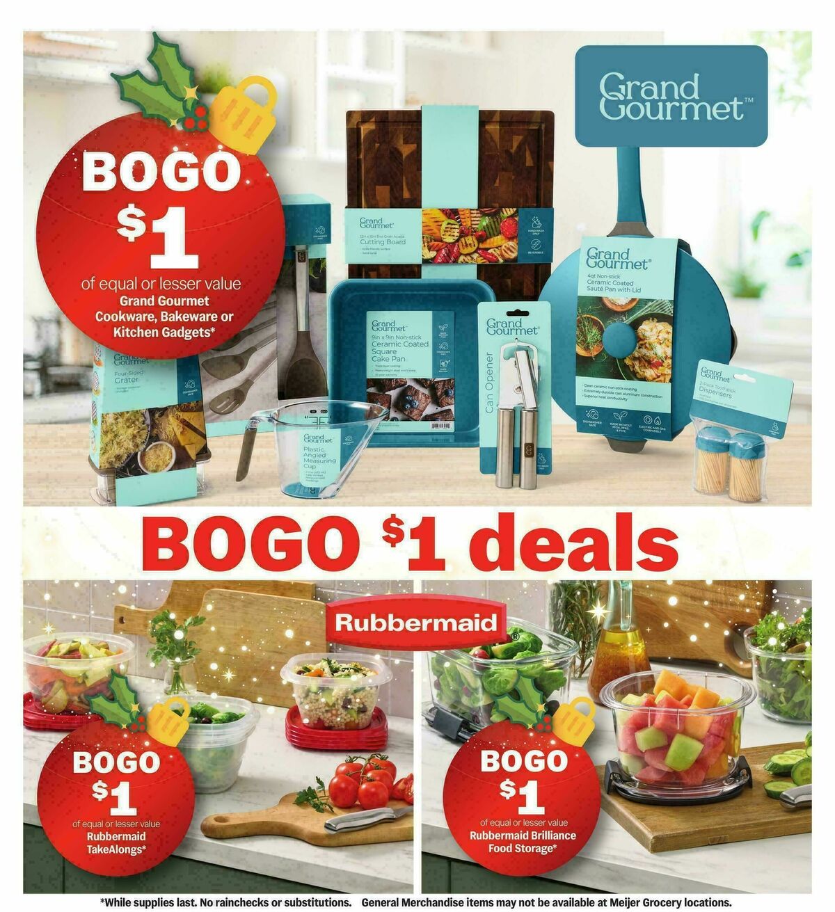 Meijer Prep for the holidays! Weekly Ad from November 19