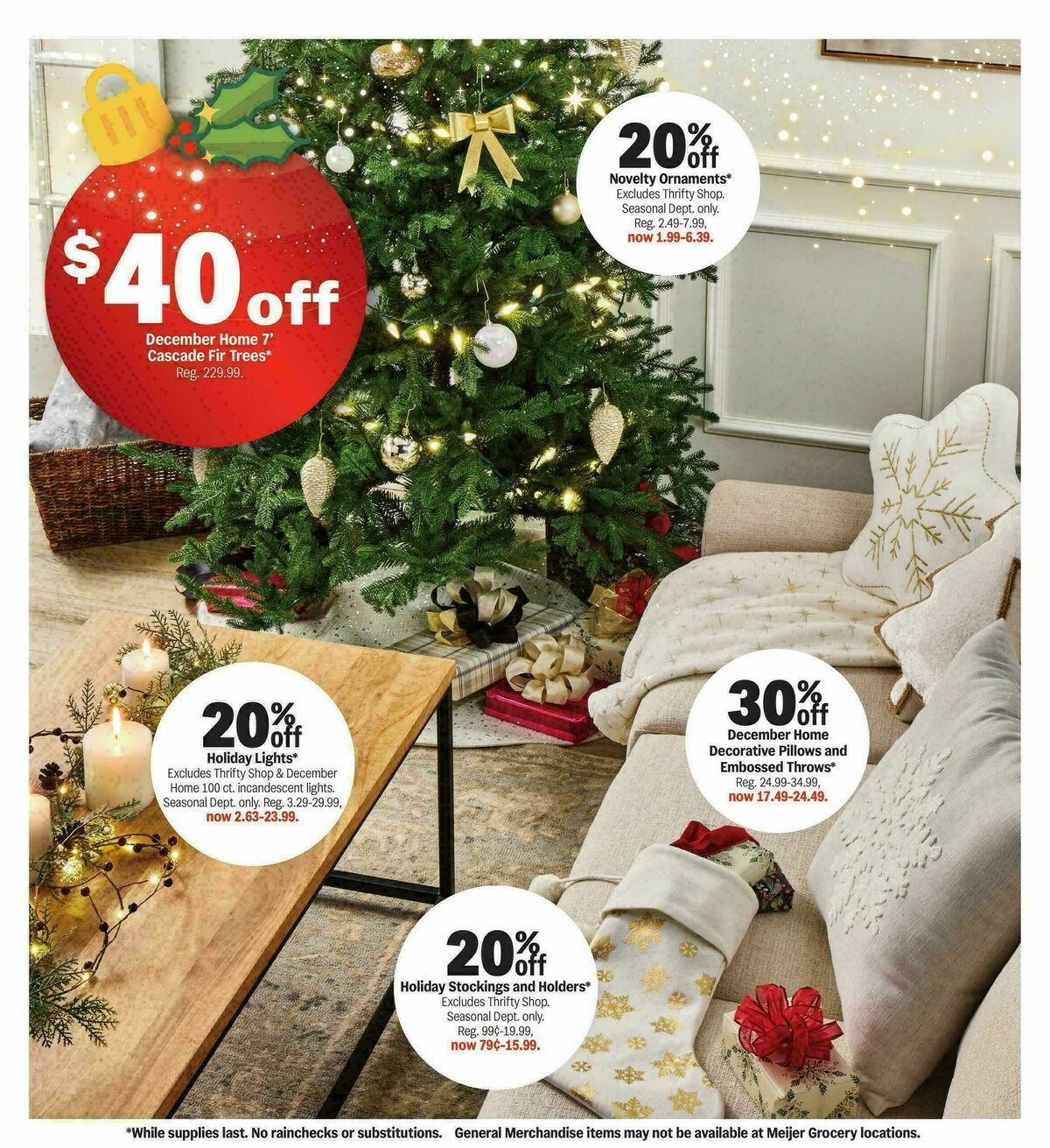 Meijer Prep for the holidays! Weekly Ad from November 19