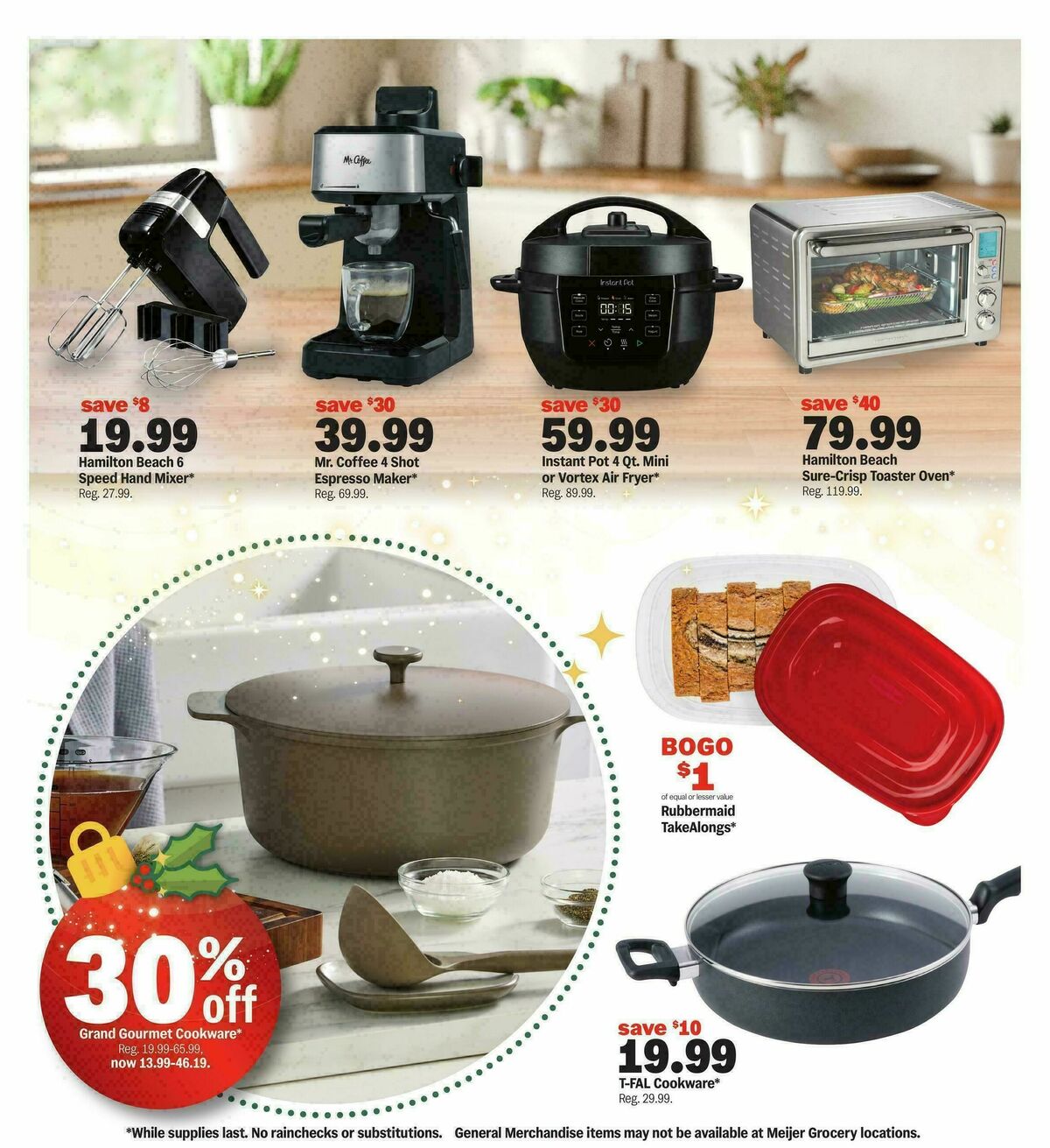 Meijer Holiday deals! Weekly Ad from November 28