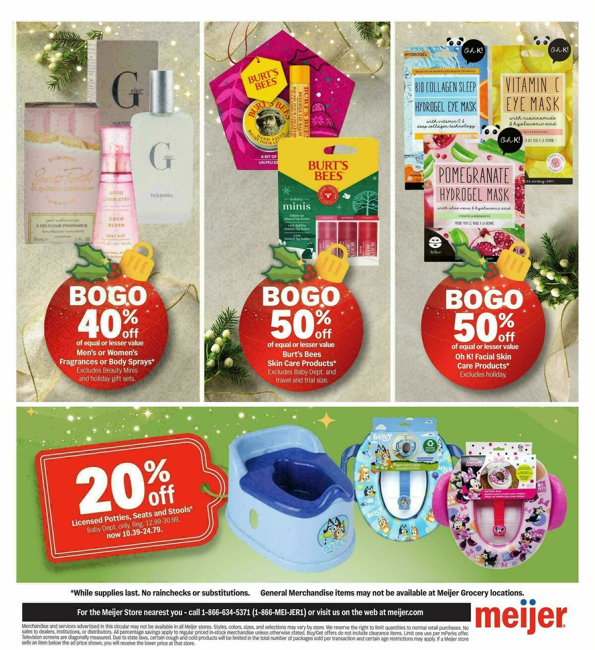 Meijer Holiday deals! Weekly Ad from November 28