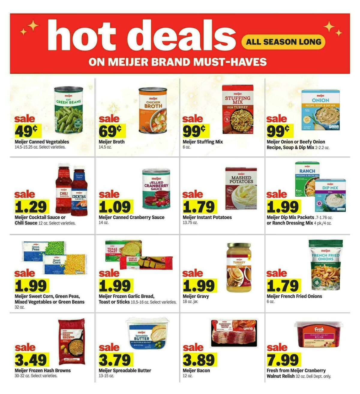 Meijer Weekly Ad from November 28