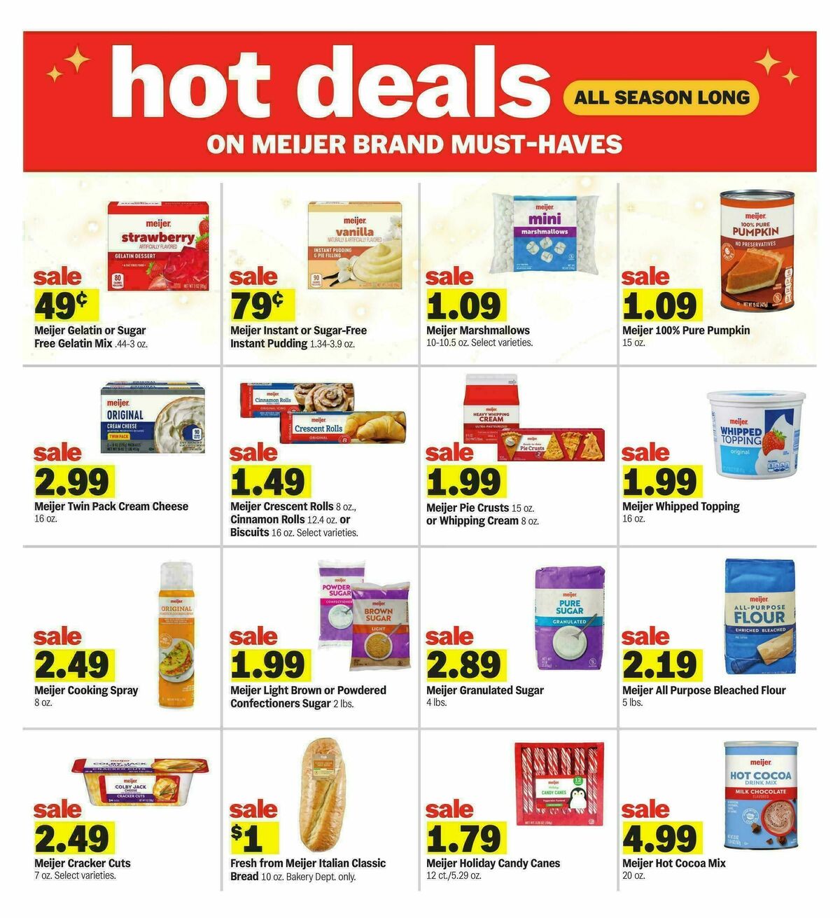 Meijer Weekly Ad from November 28