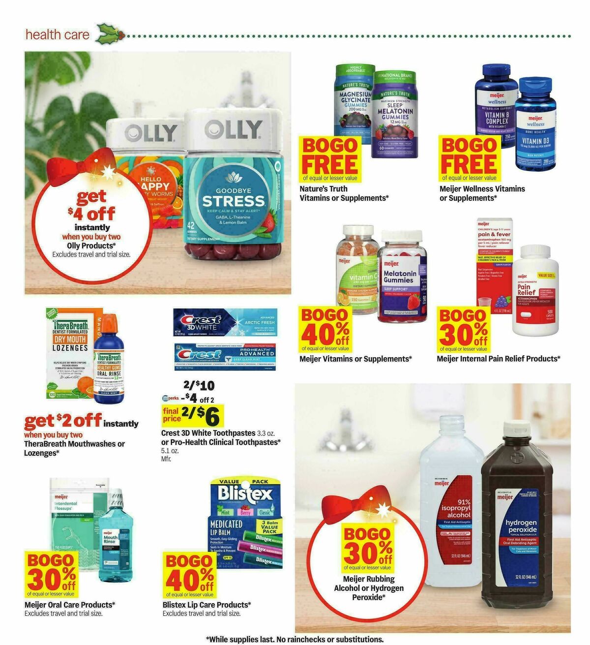 Meijer Weekly Ad from November 28