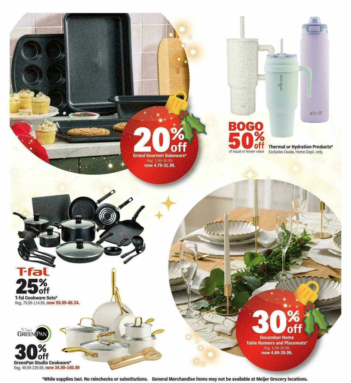 Meijer Holiday deals! Weekly Ad from December 3