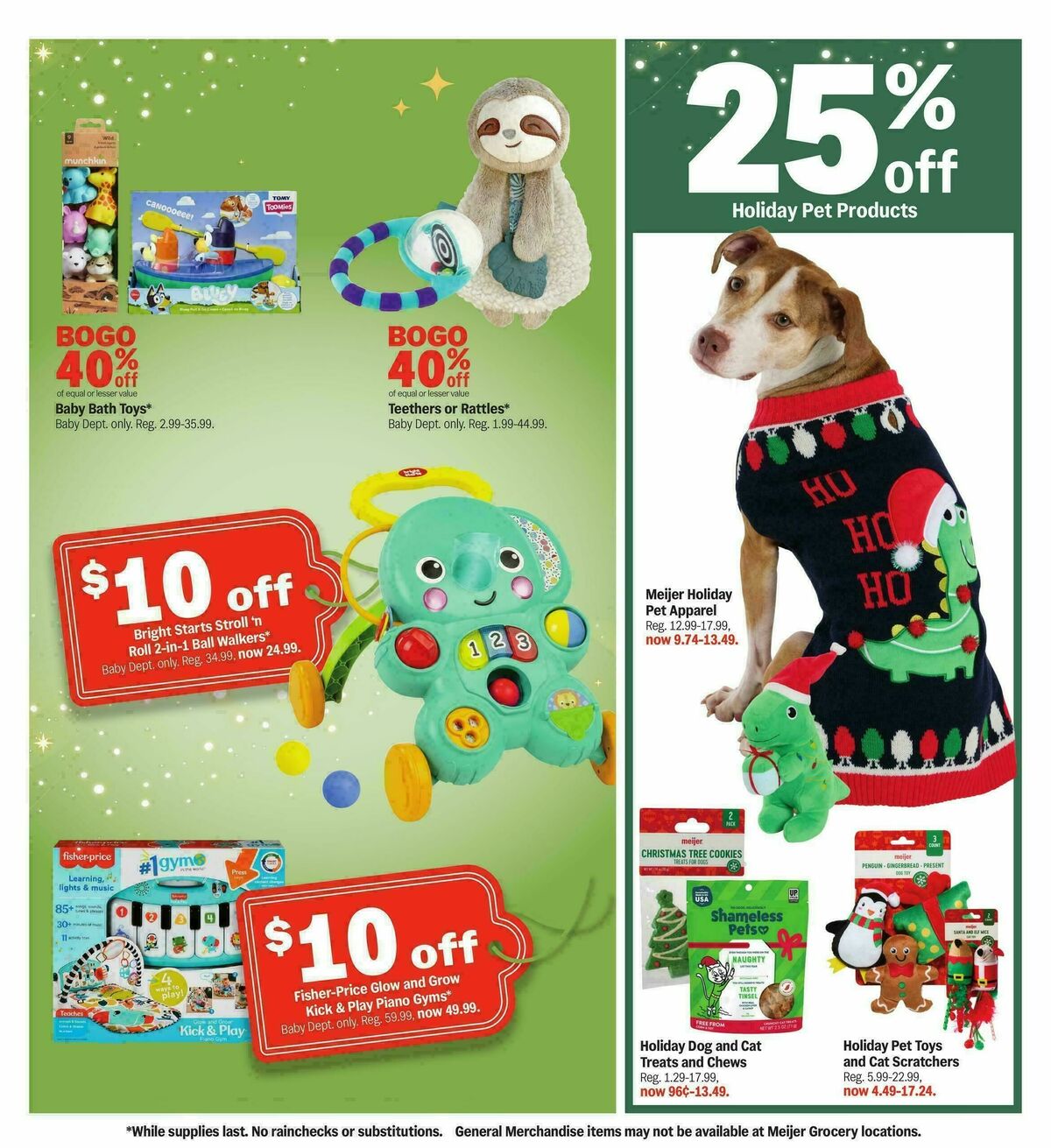 Meijer Holiday deals! Weekly Ad from December 3