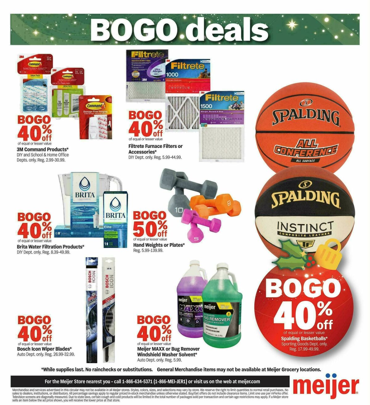 Meijer Holiday deals! Weekly Ad from December 3