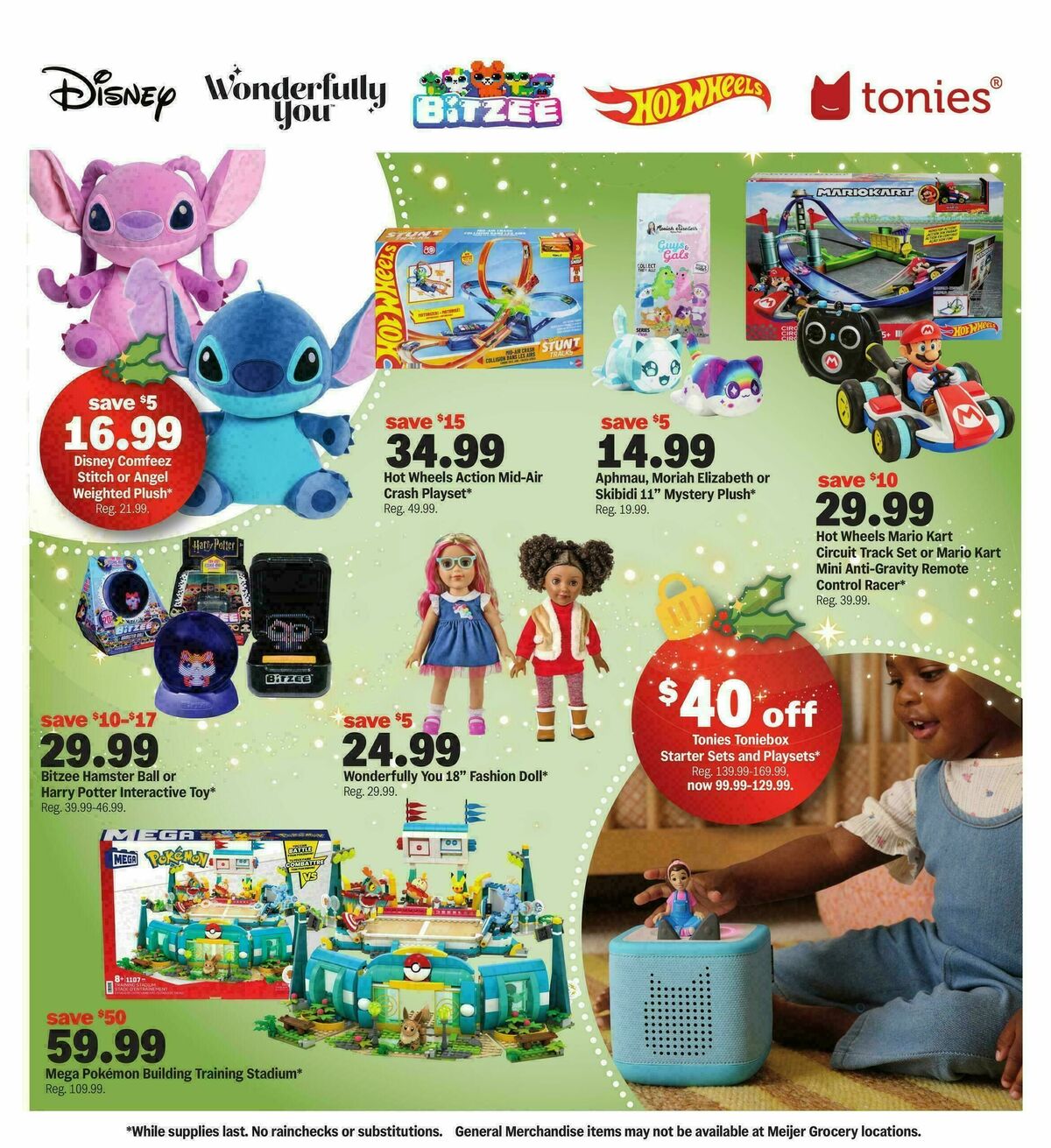 Meijer Holiday deals! Weekly Ad from December 3