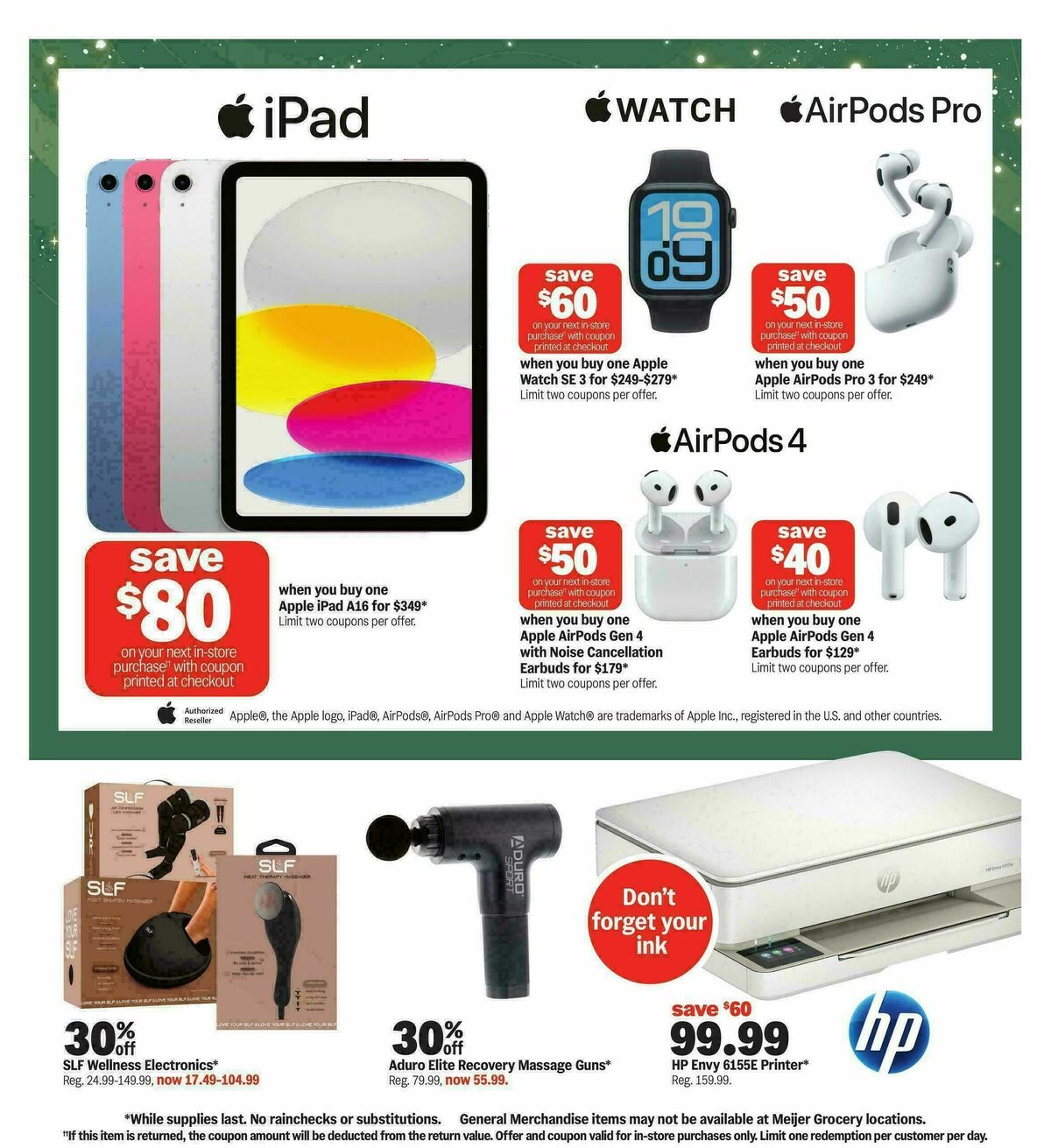 Meijer Holiday deals! Weekly Ad from December 3