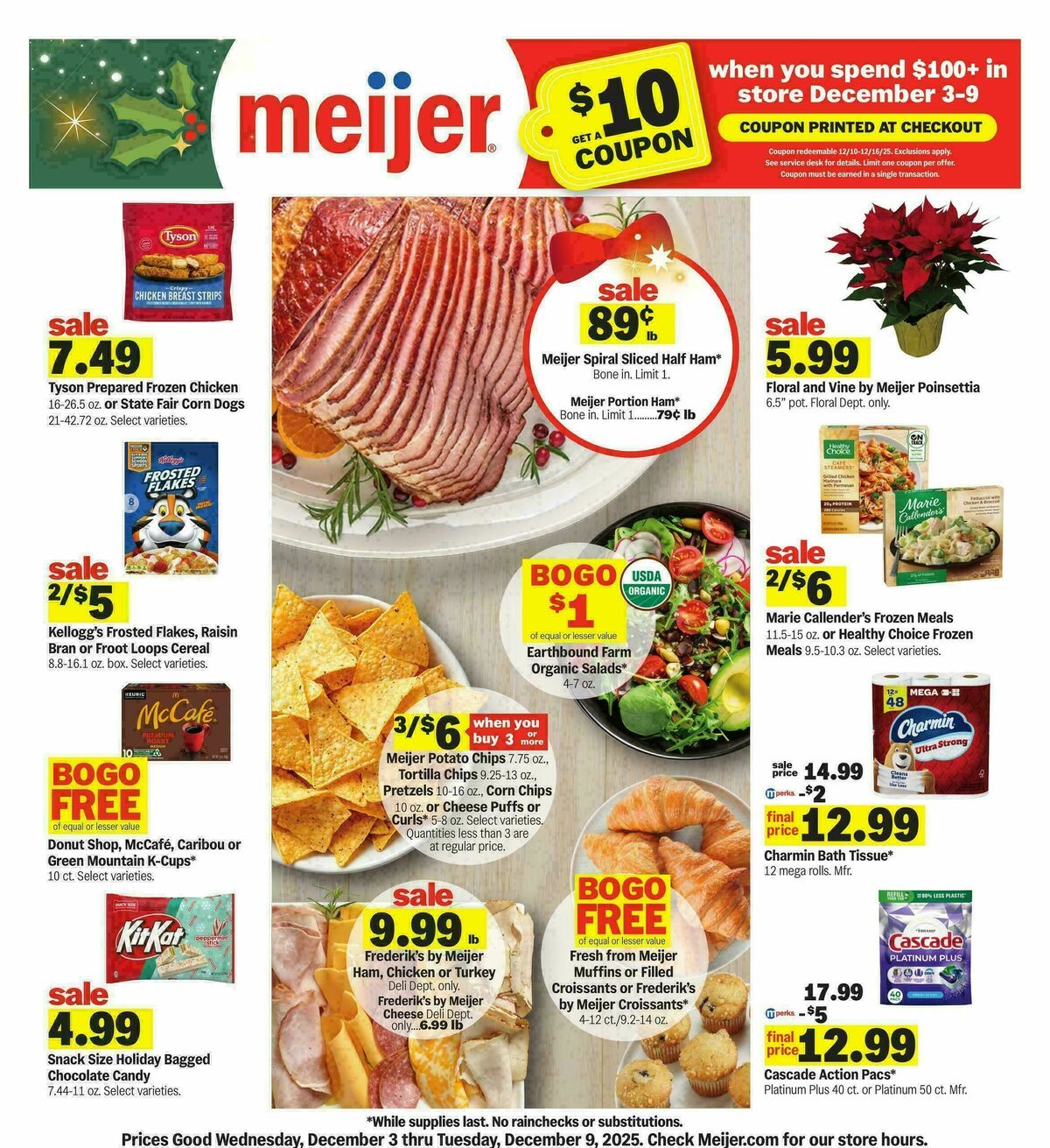 Meijer Weekly Ad from December 3