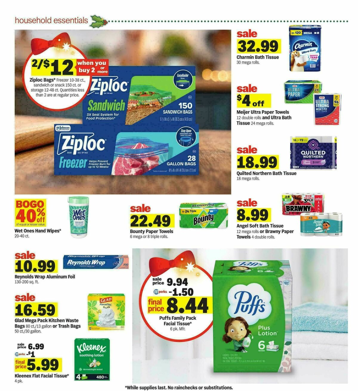 Meijer Weekly Ad from December 3
