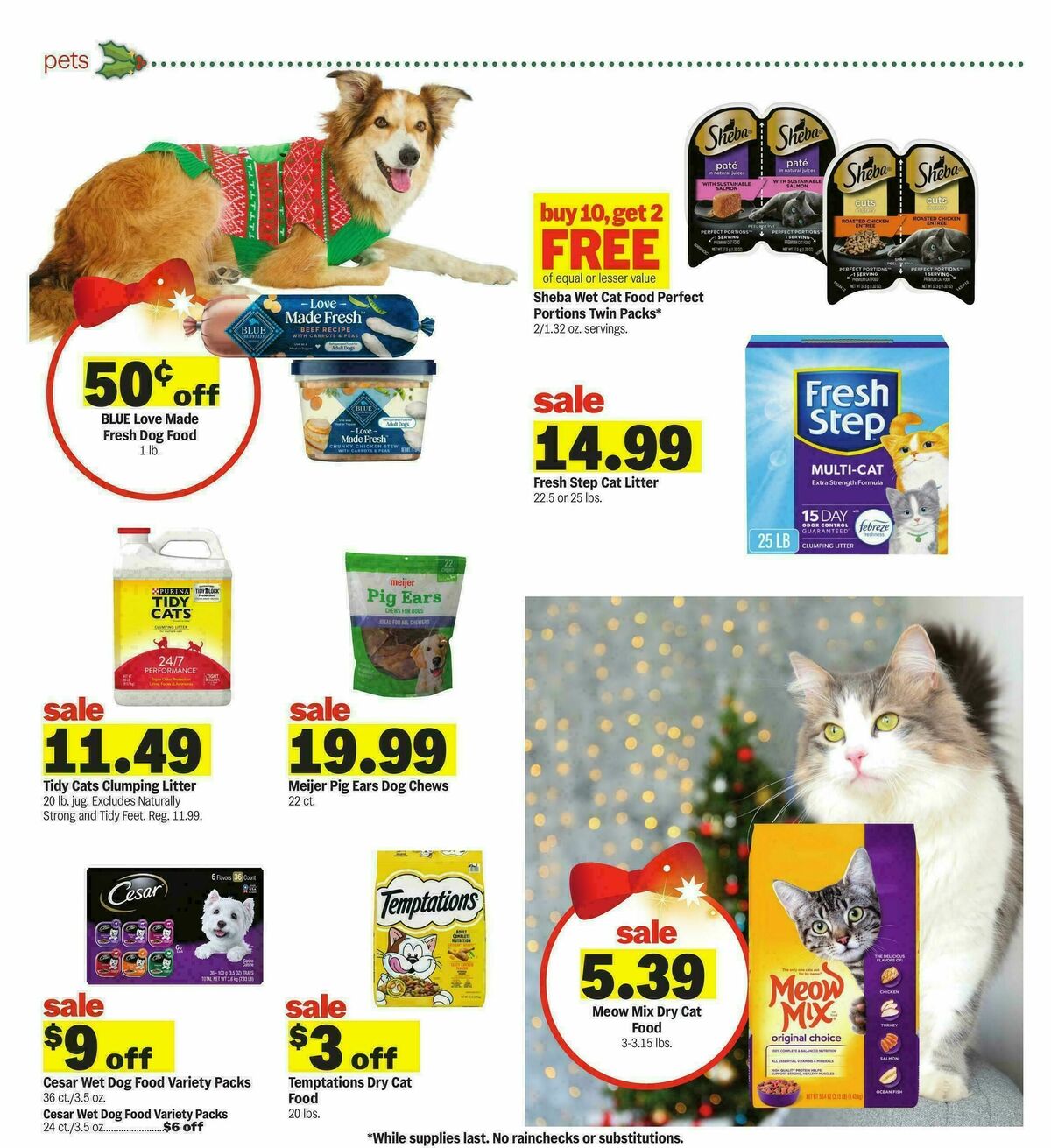 Meijer Weekly Ad from December 3