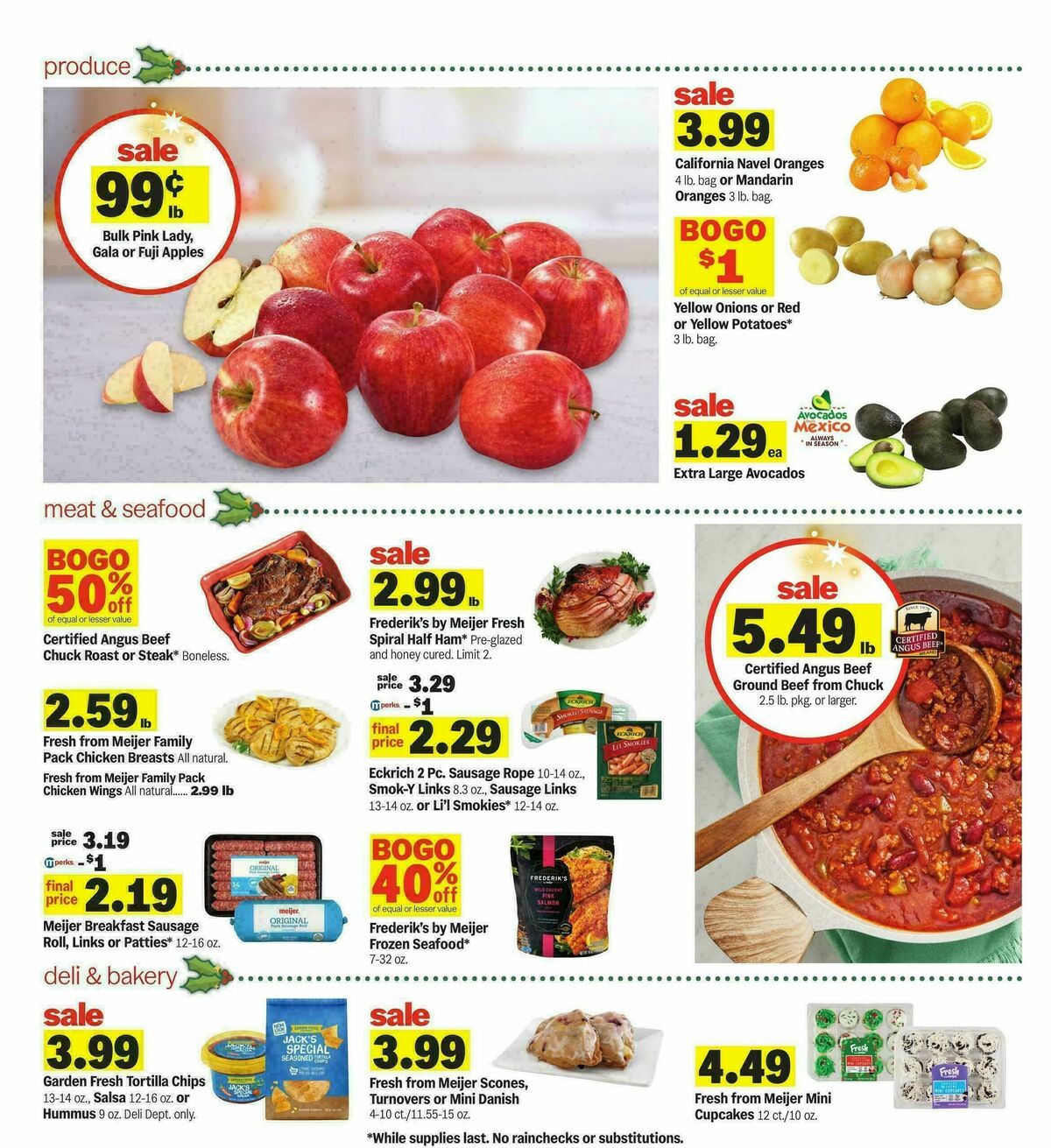 Meijer Weekly Ad from December 3
