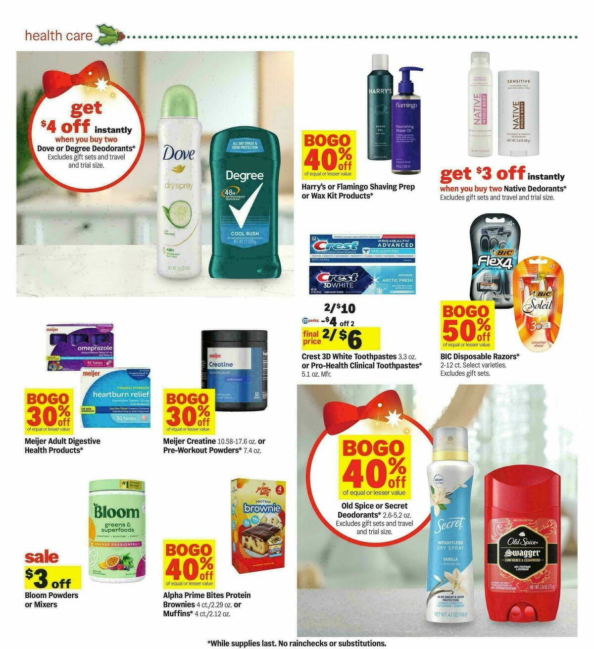 Meijer Weekly Ad from December 3