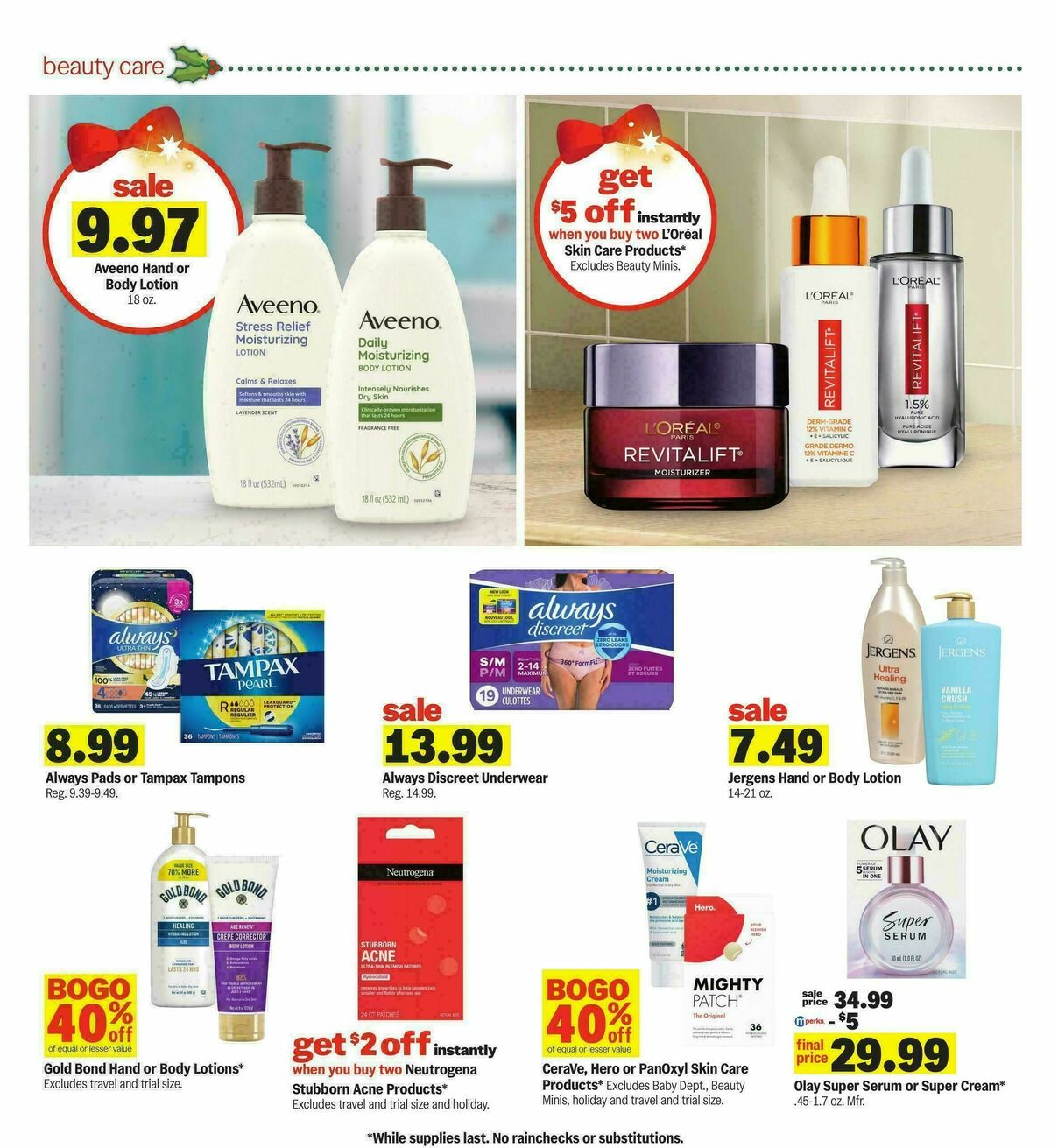 Meijer Weekly Ad from December 3