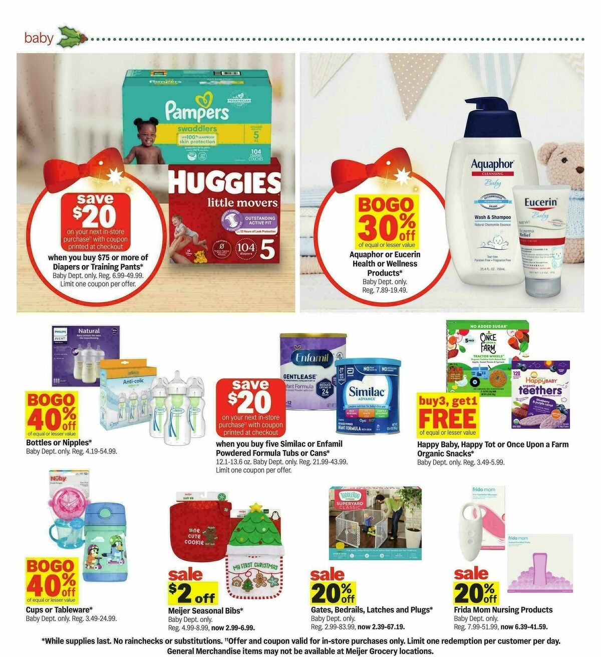 Meijer Weekly Ad from December 3