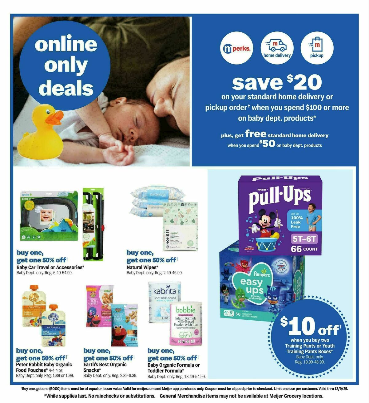 Meijer Weekly Ad from December 3