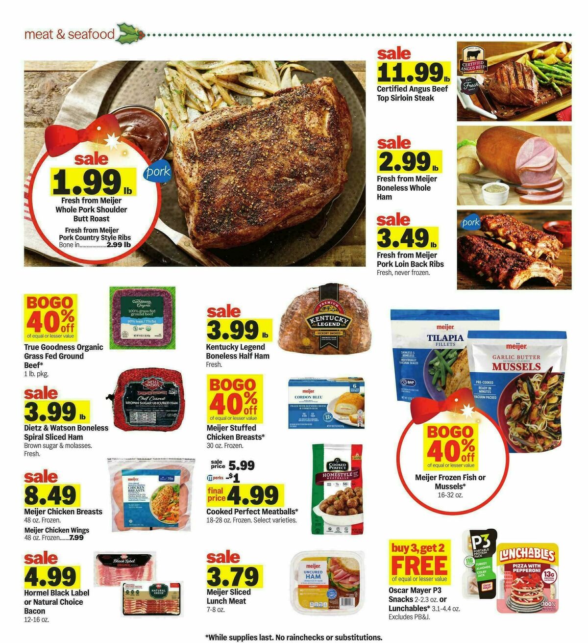 Meijer Weekly Ad from December 3