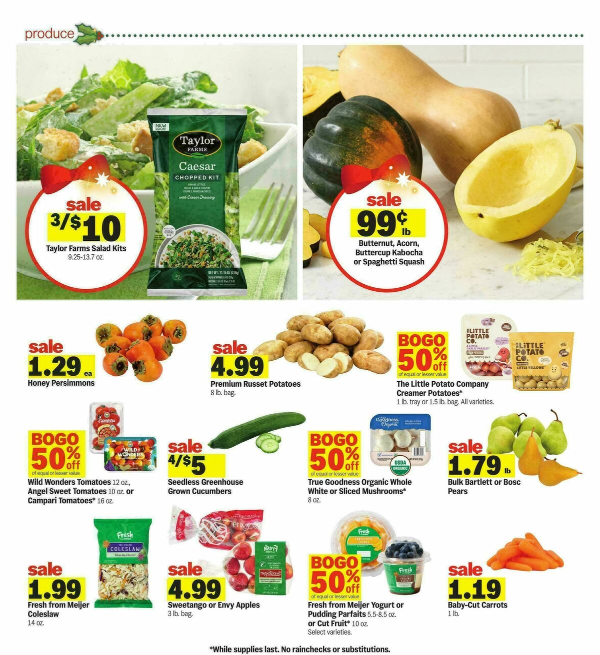 Meijer Weekly Ad from December 3