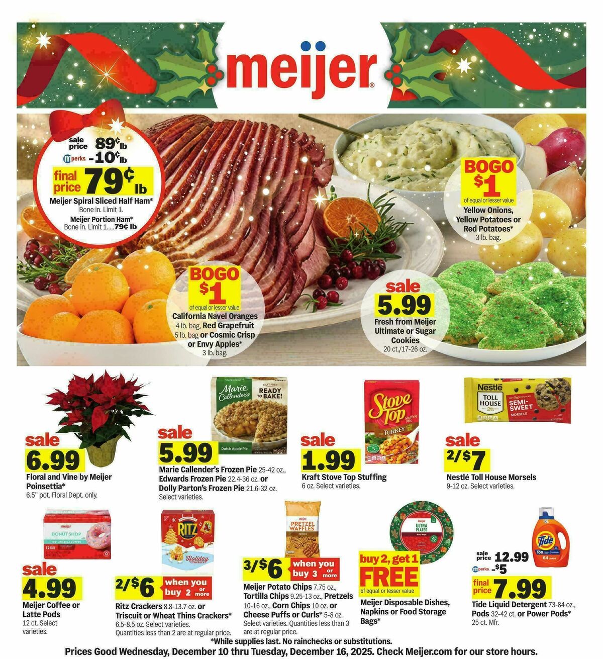 Meijer Weekly Ad from December 10