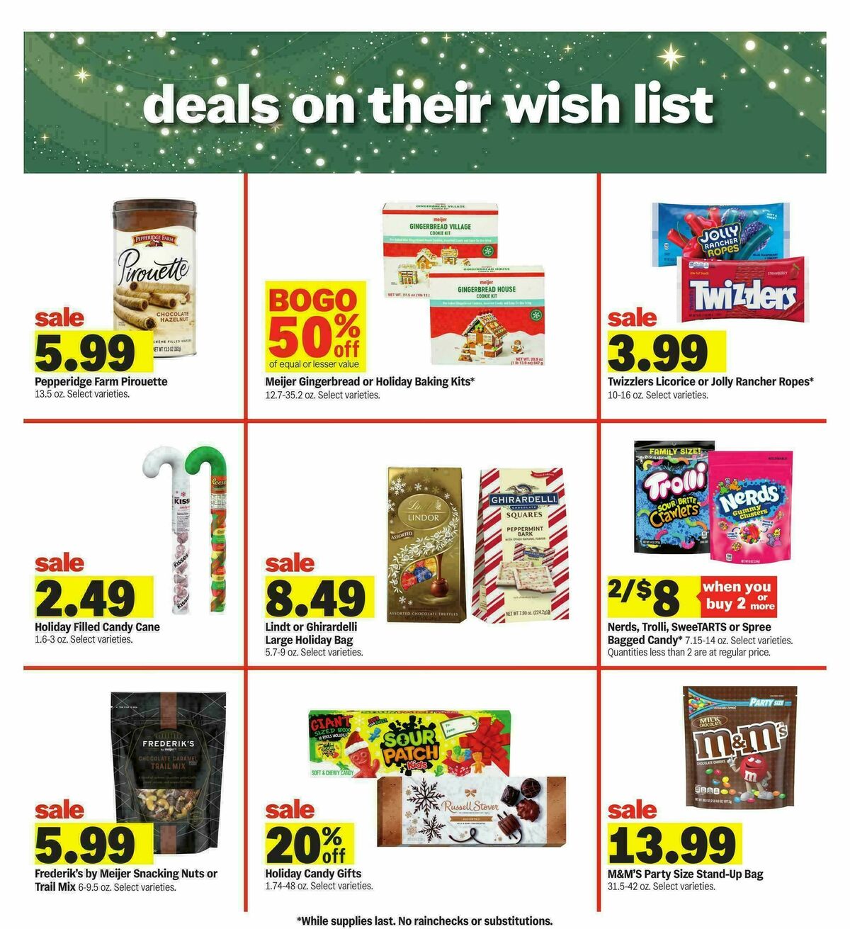Meijer Weekly Ad from December 10