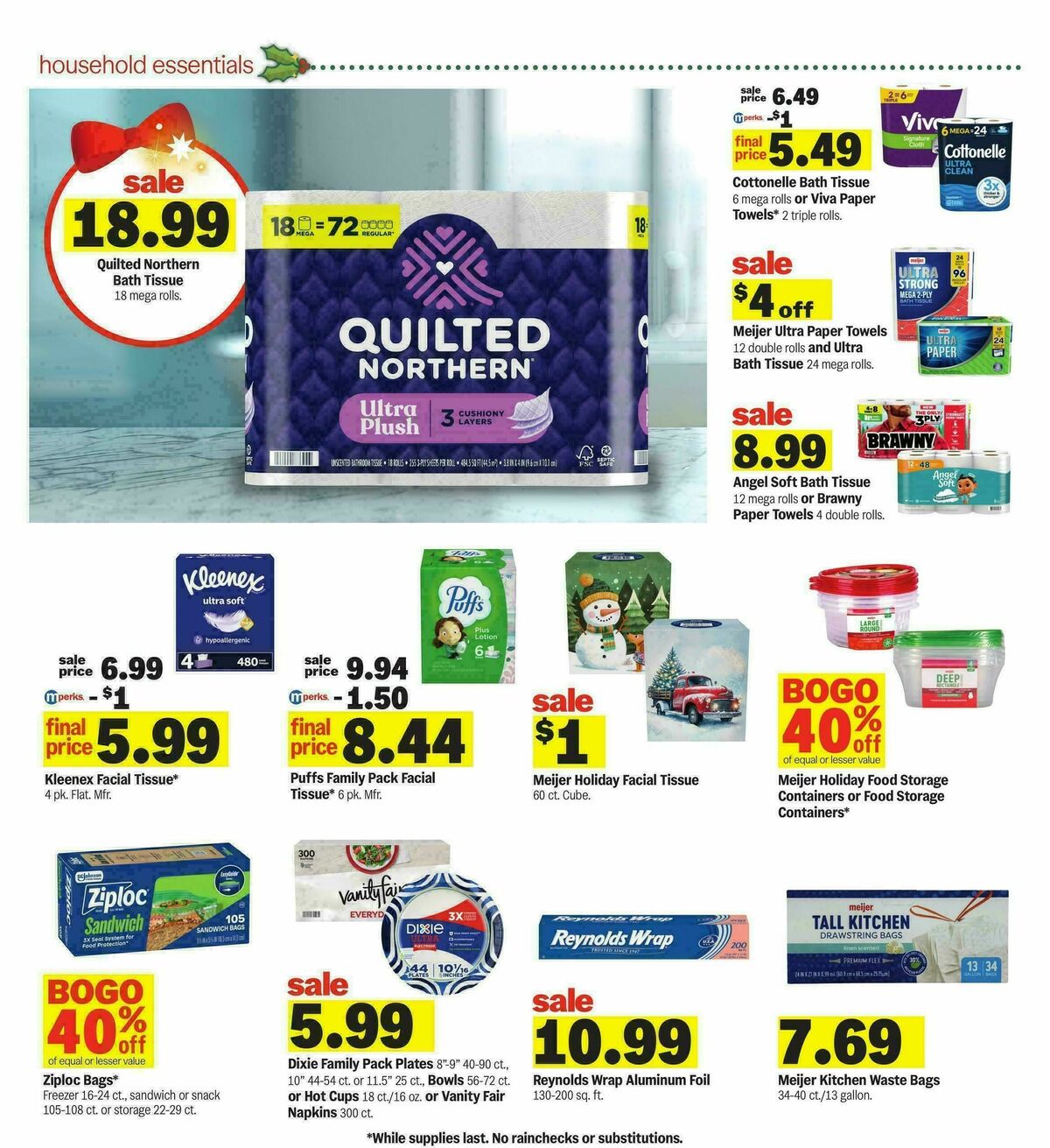 Meijer Weekly Ad from December 10