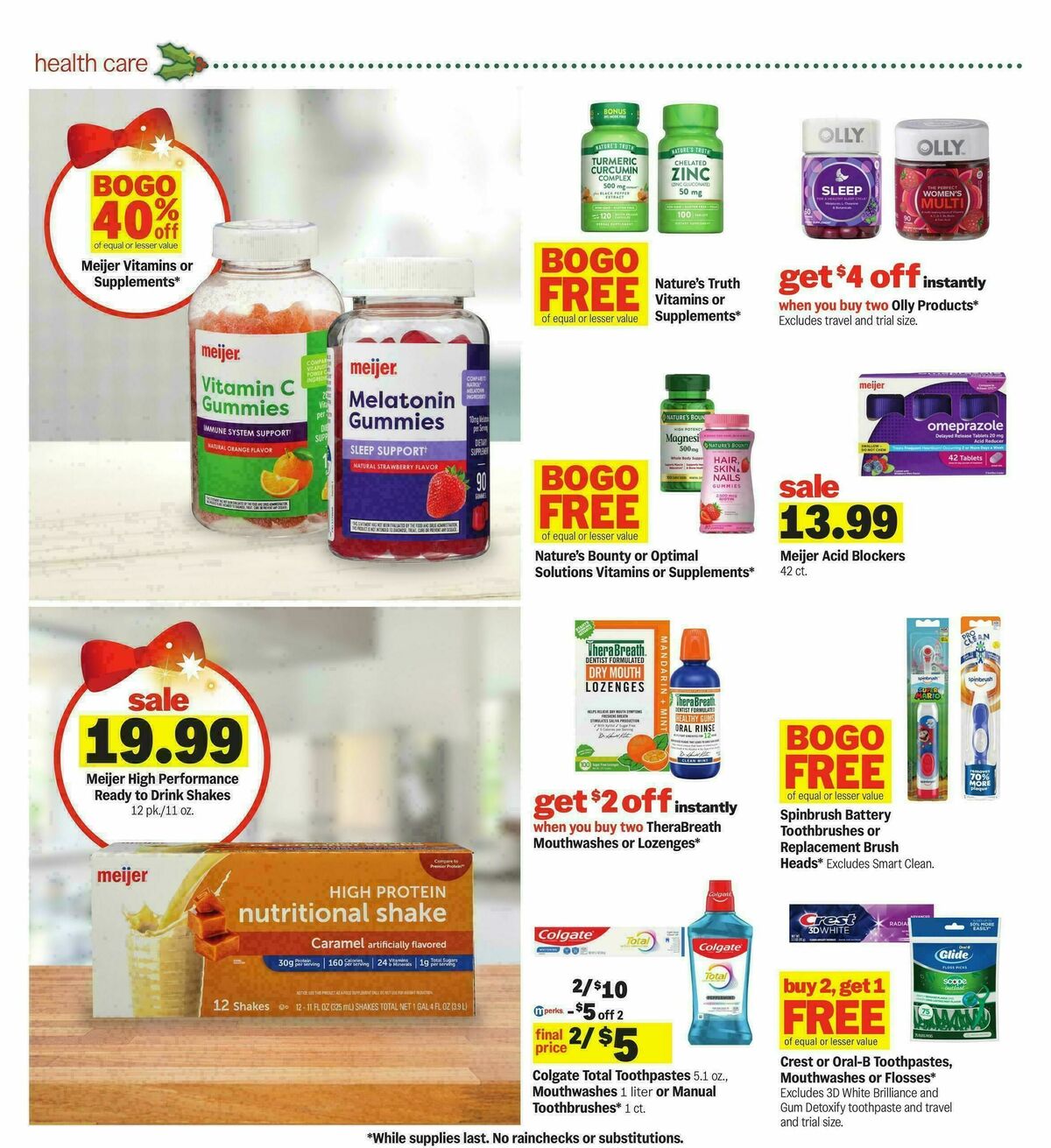 Meijer Weekly Ad from December 10