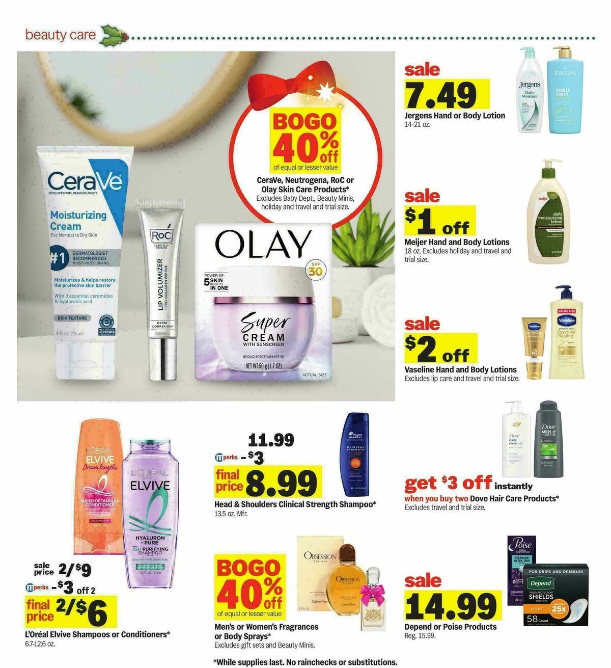 Meijer Weekly Ad from December 10