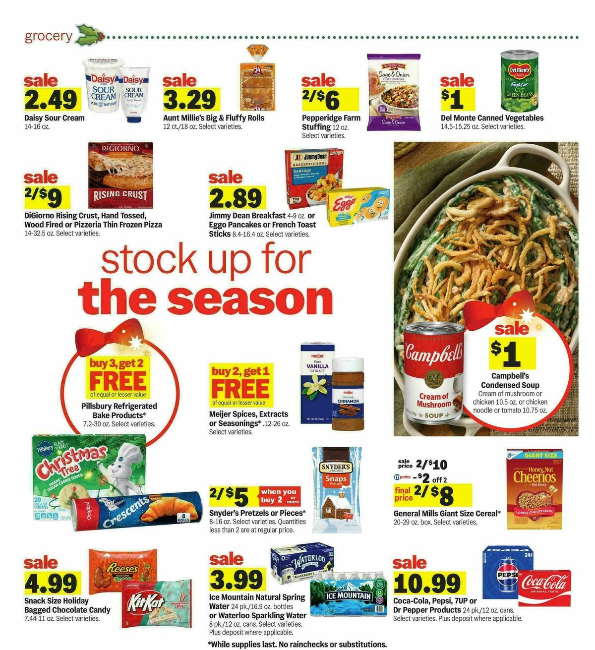 Meijer Weekly Ad from December 10