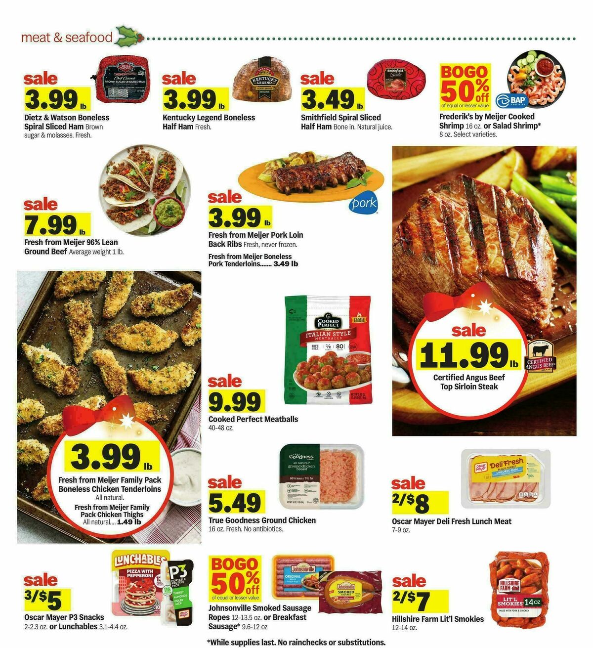 Meijer Weekly Ad from December 10