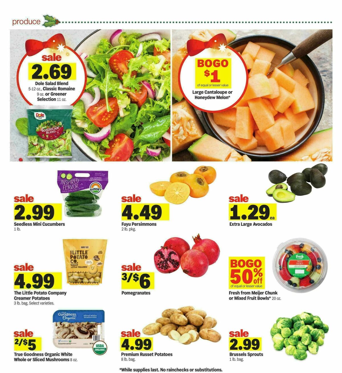 Meijer Weekly Ad from December 10