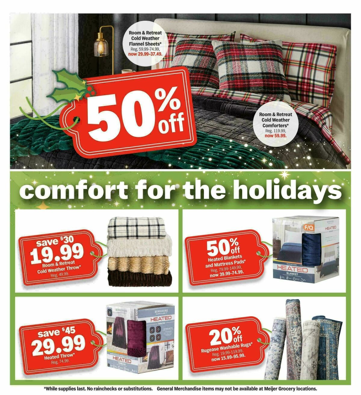 Meijer Holiday deals! Weekly Ad from December 10