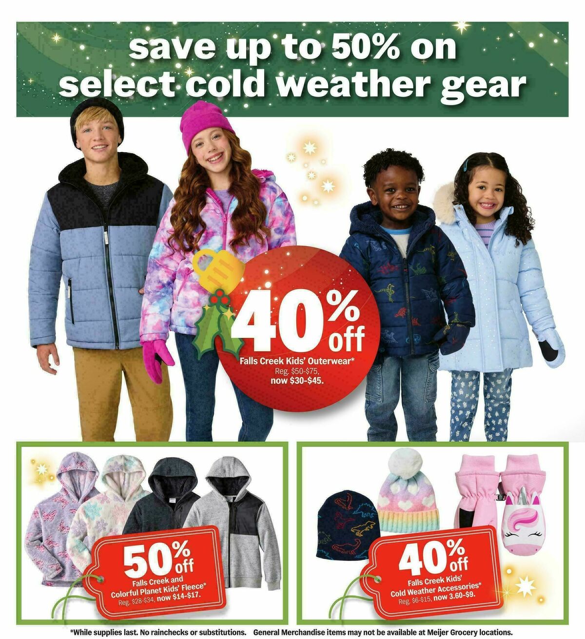 Meijer Holiday deals! Weekly Ad from December 10