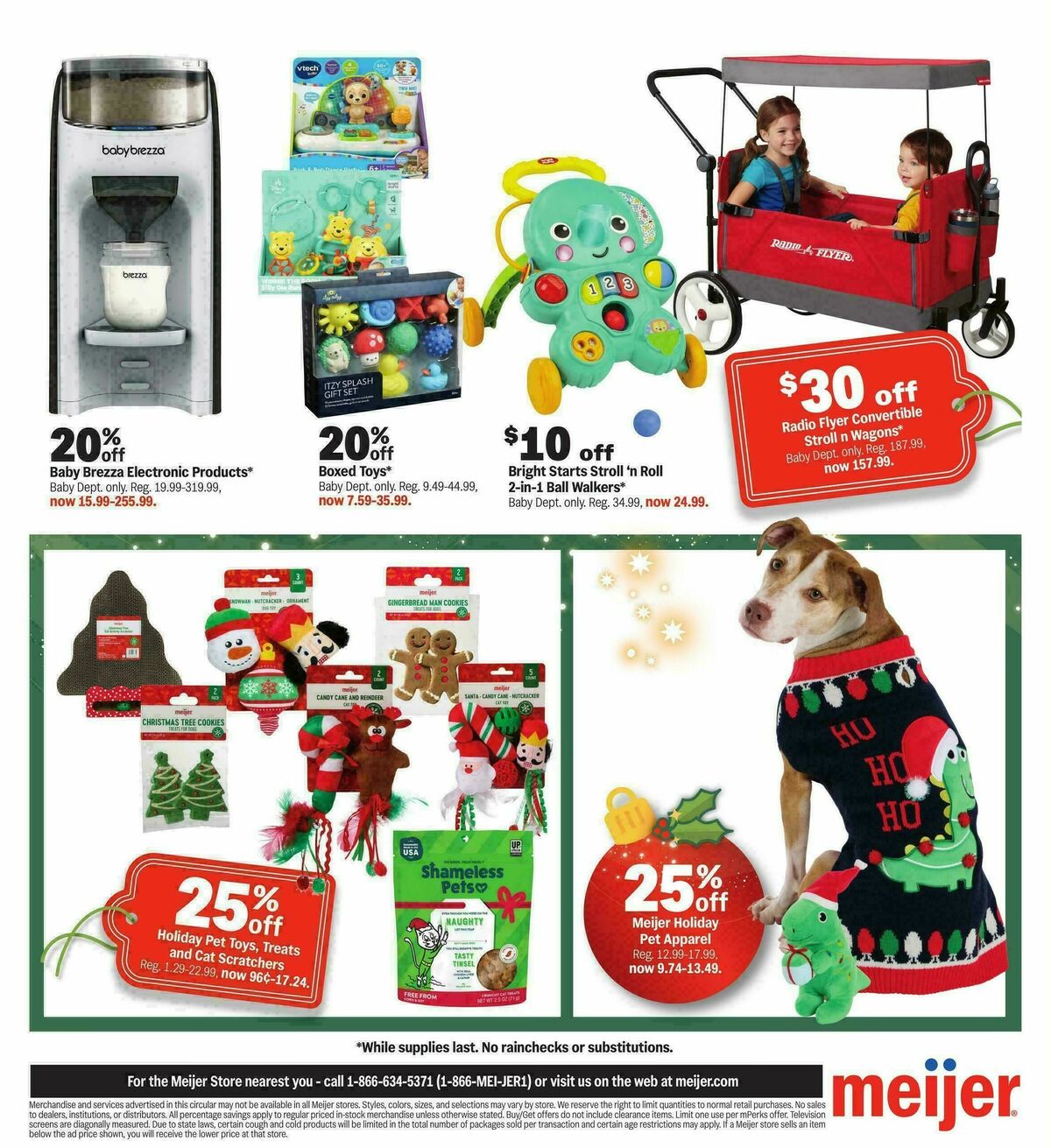 Meijer Holiday deals! Weekly Ad from December 10