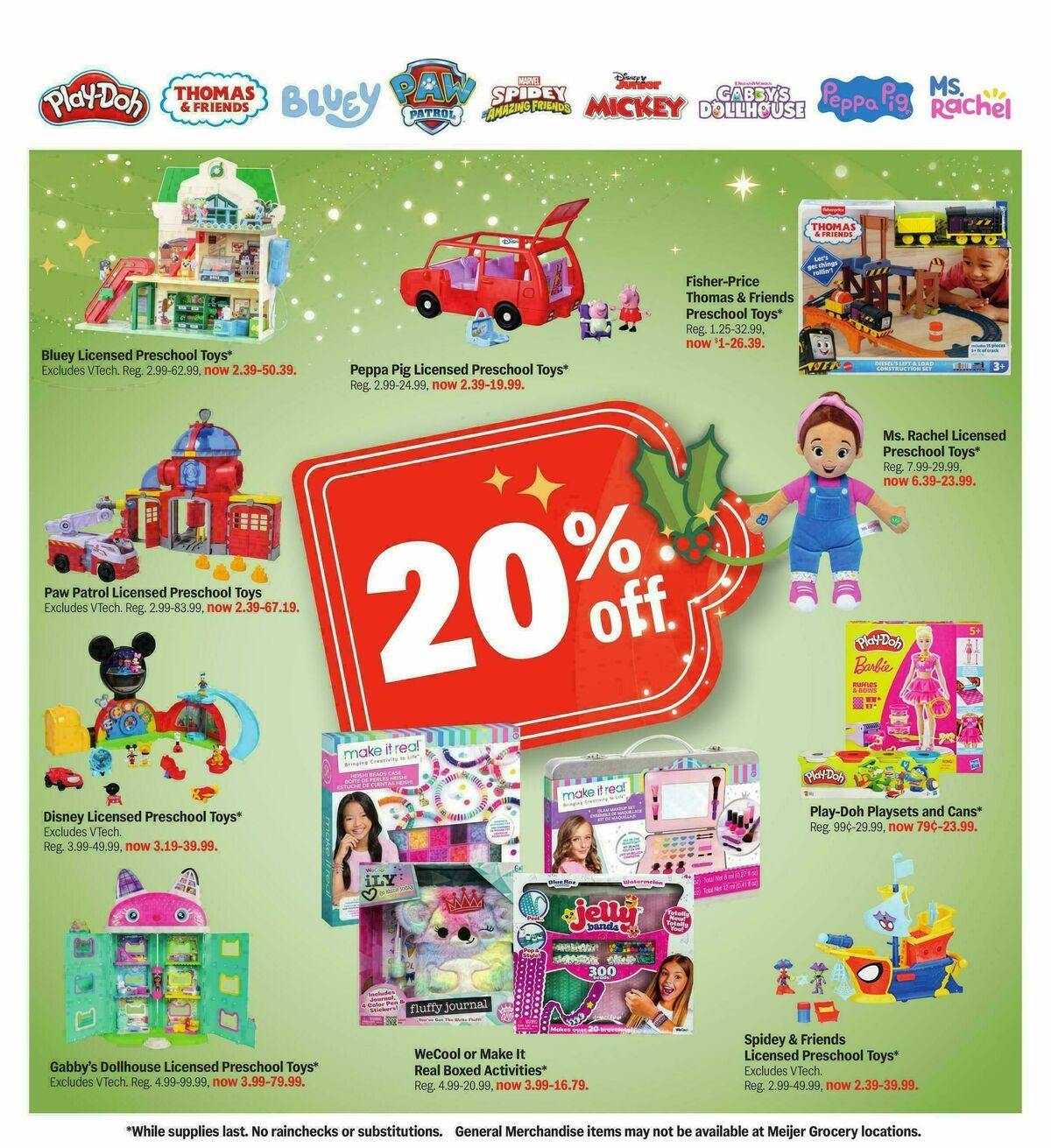 Meijer Holiday deals! Weekly Ad from December 10