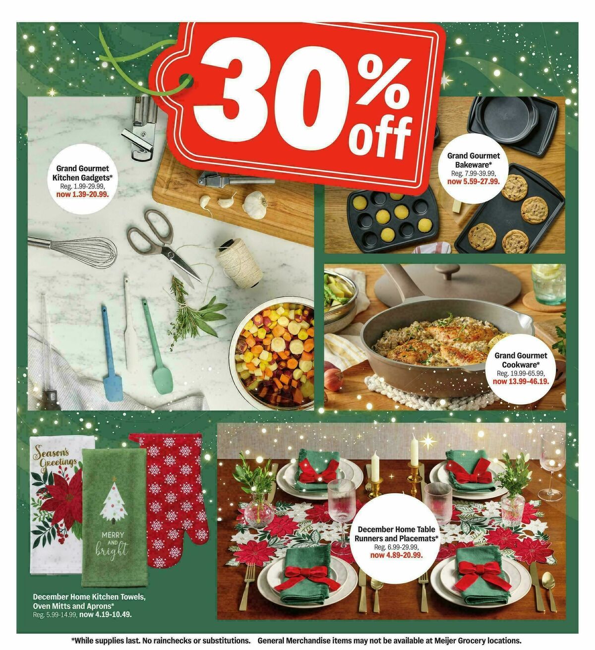 Meijer Holiday deals! Weekly Ad from December 10
