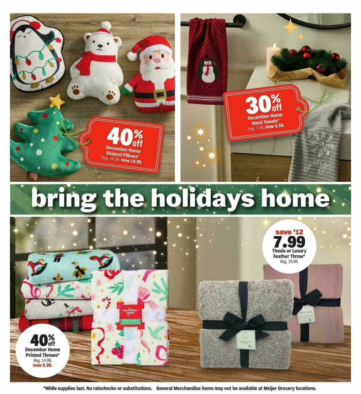 Meijer Last chance savings! Weekly Ad from December 17