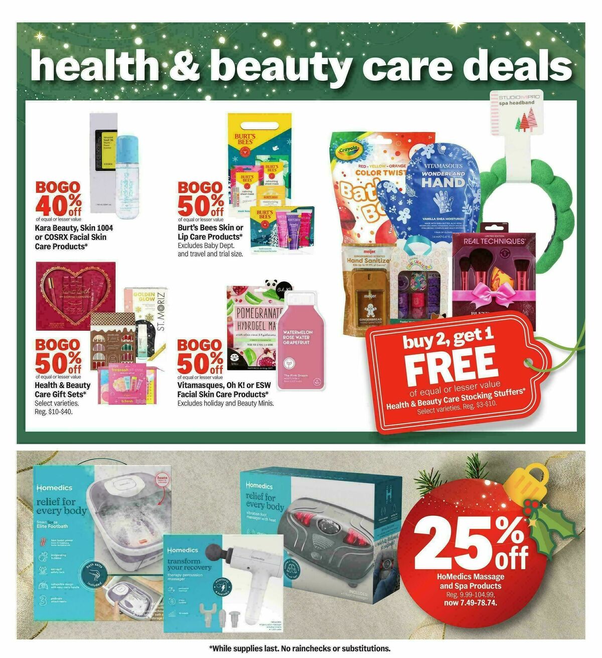 Meijer Last chance savings! Weekly Ad from December 17