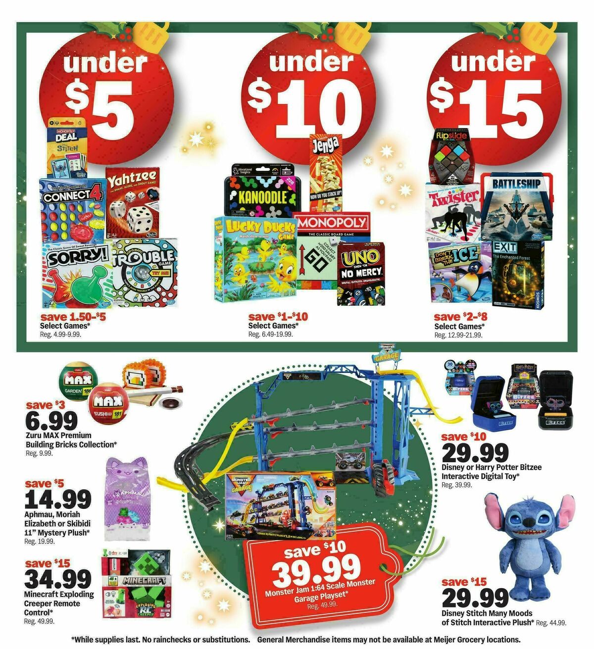 Meijer Last chance savings! Weekly Ad from December 17
