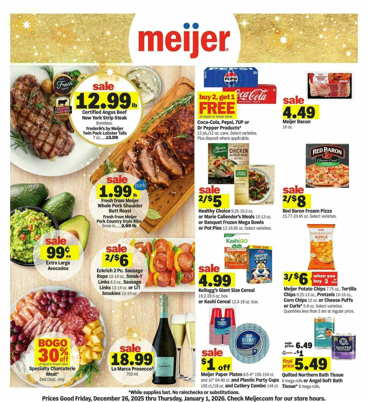 Meijer Weekly Ad from December 26