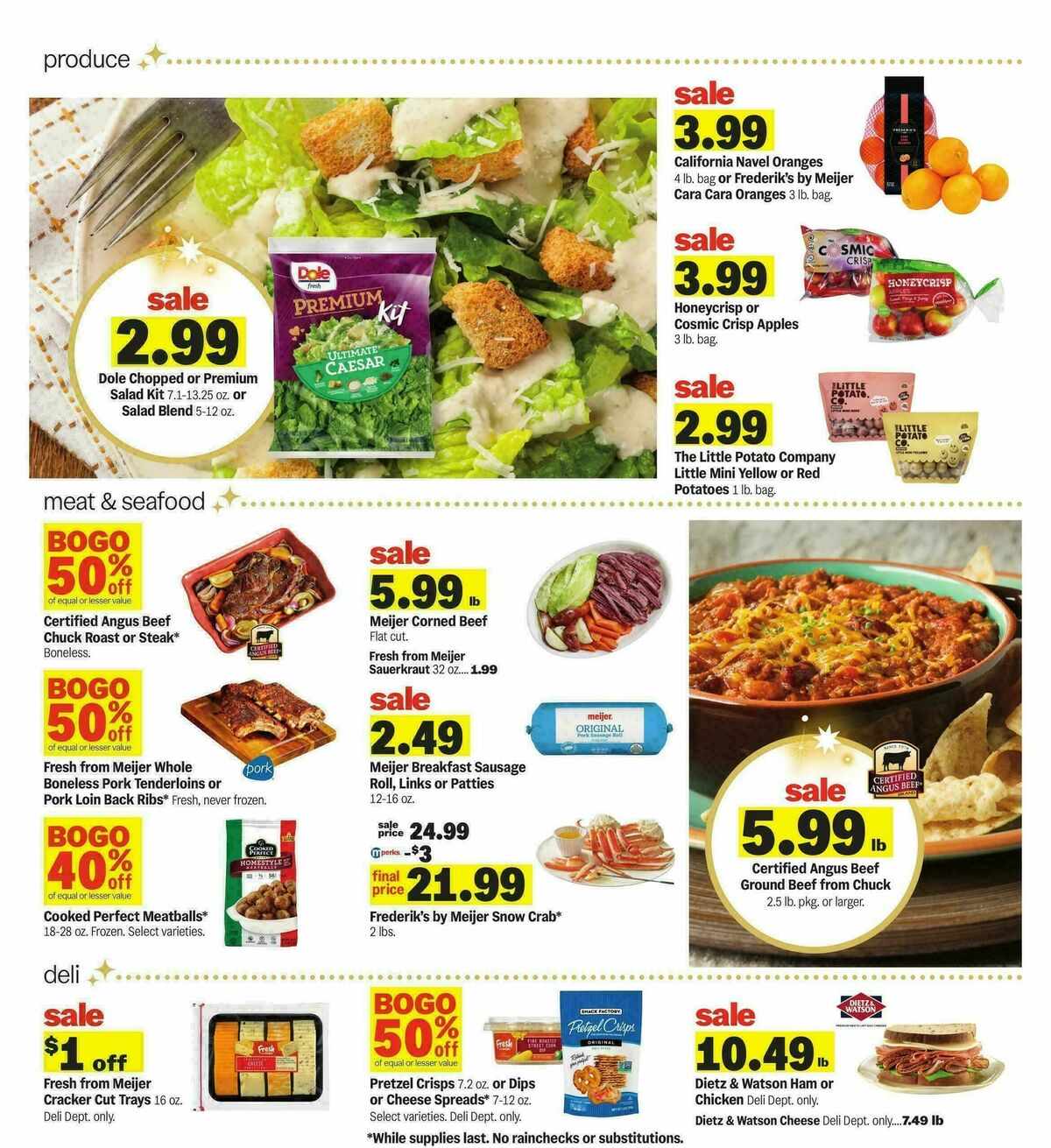 Meijer Weekly Ad from December 26