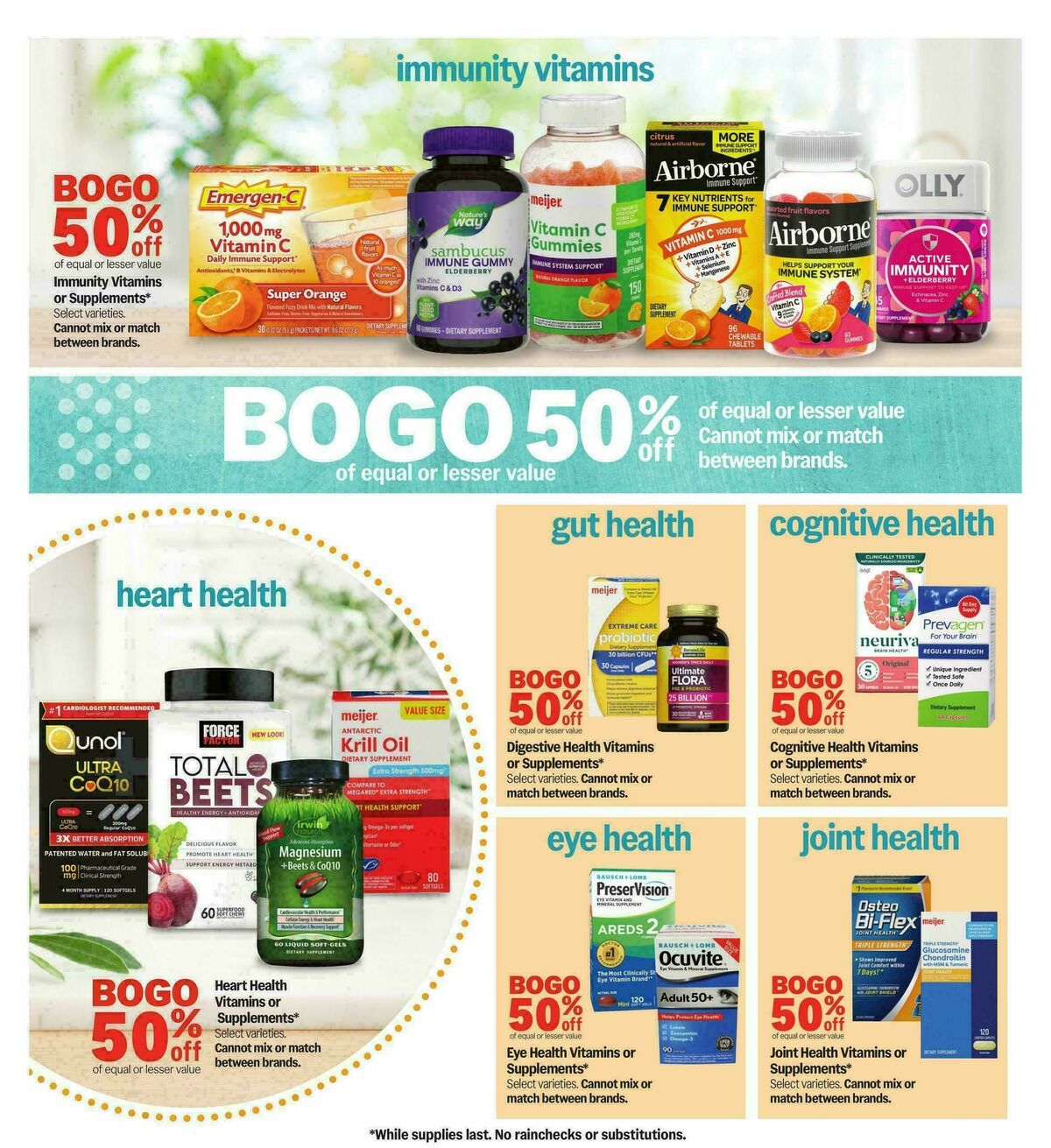 Meijer Revitalize your resolutions Weekly Ad from December 26