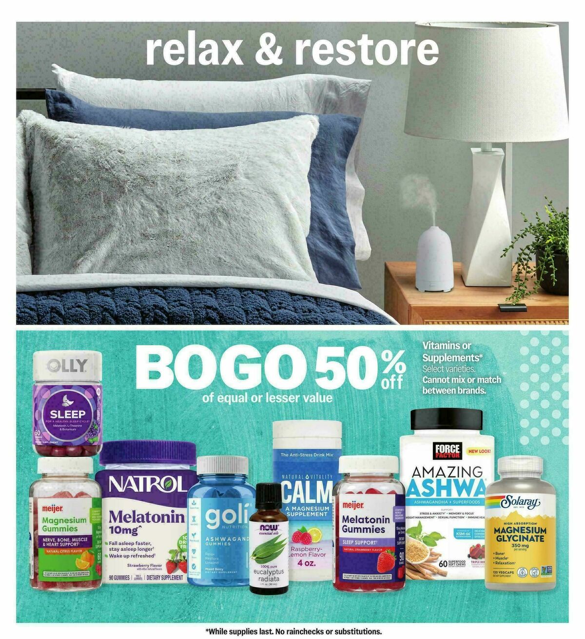 Meijer Revitalize your resolutions Weekly Ad from December 26