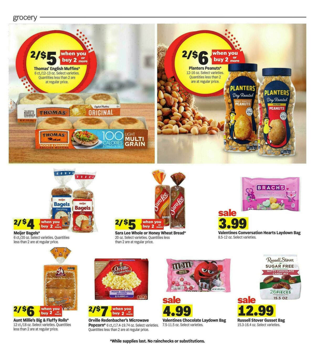 Meijer Weekly Ad from January 2