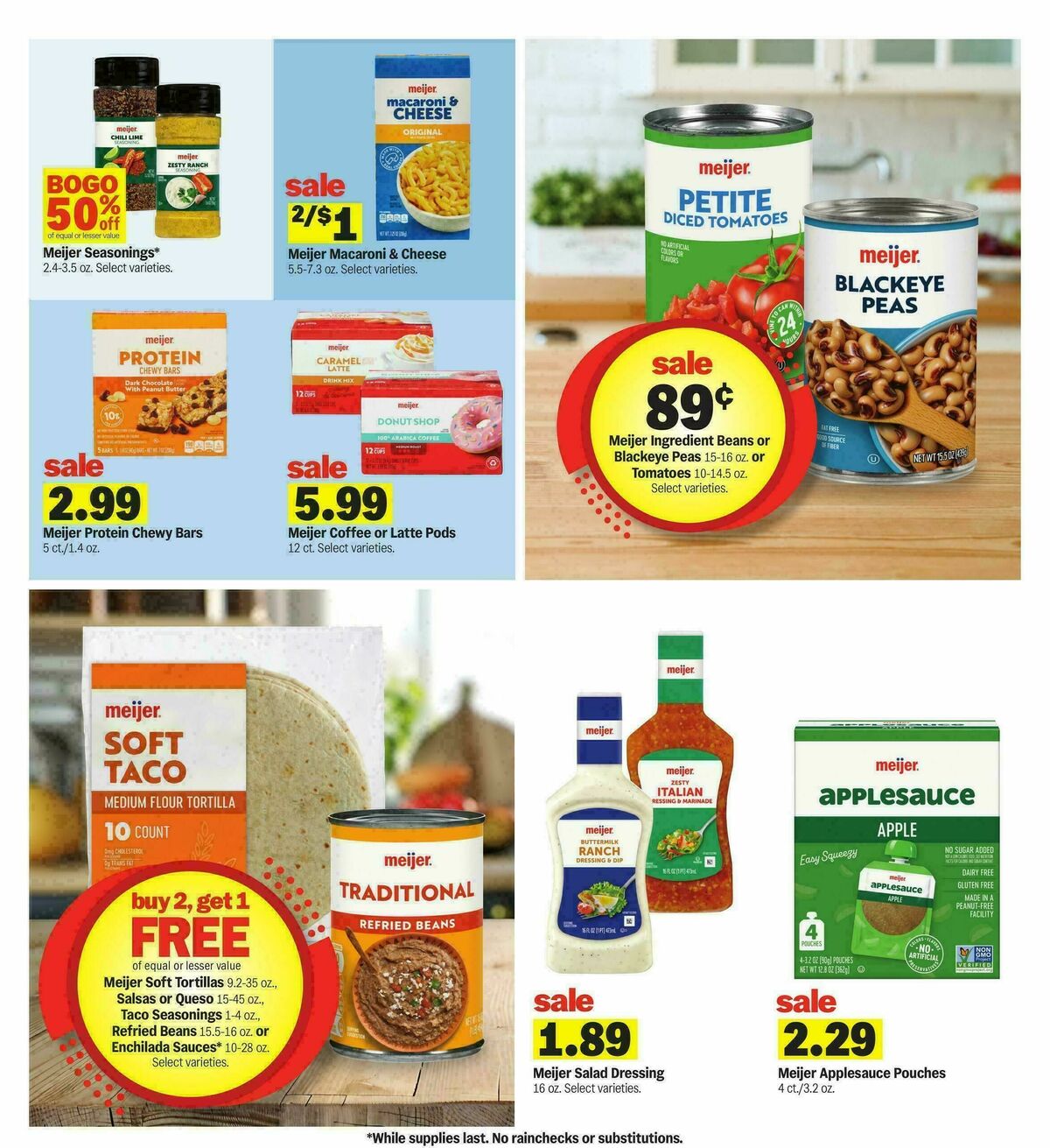 Meijer Weekly Ad from January 2