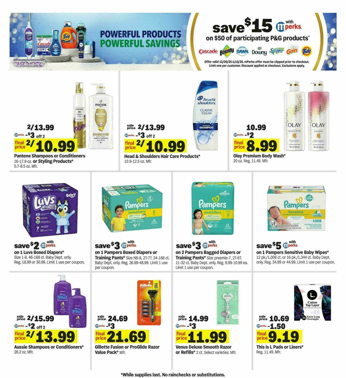Meijer Weekly Ad from January 2